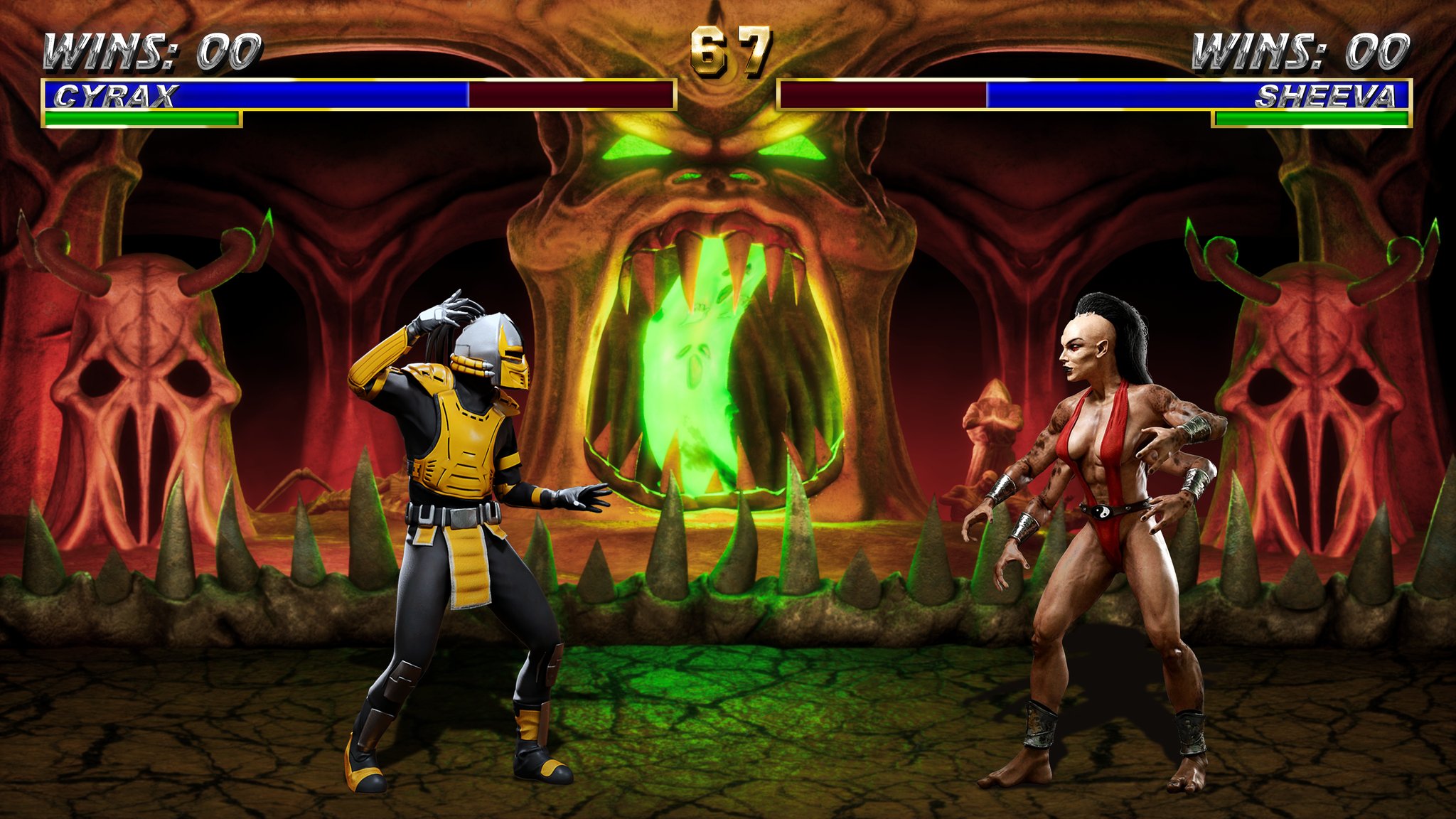 Aprenda como fazer fatality da Sheeva no Mortal Kombat Trilogy 