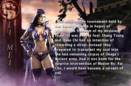 Li Mei, Mortal Kombat Wiki