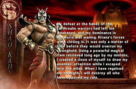 I am Shao Kahn! Conquorer of worlds! – DIMIC