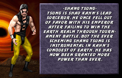 Shang Tsung – Mortal Kombat Conquest Site