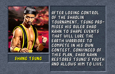 Ultimate Mortal Kombat 3 Shang Tsung 