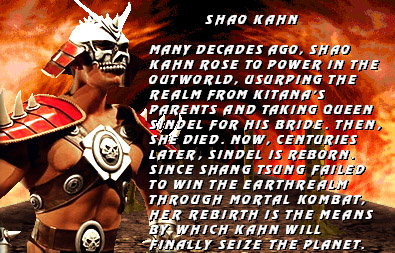 Ending for Ultimate Mortal Kombat 3-Shang Tsung (Super NES)